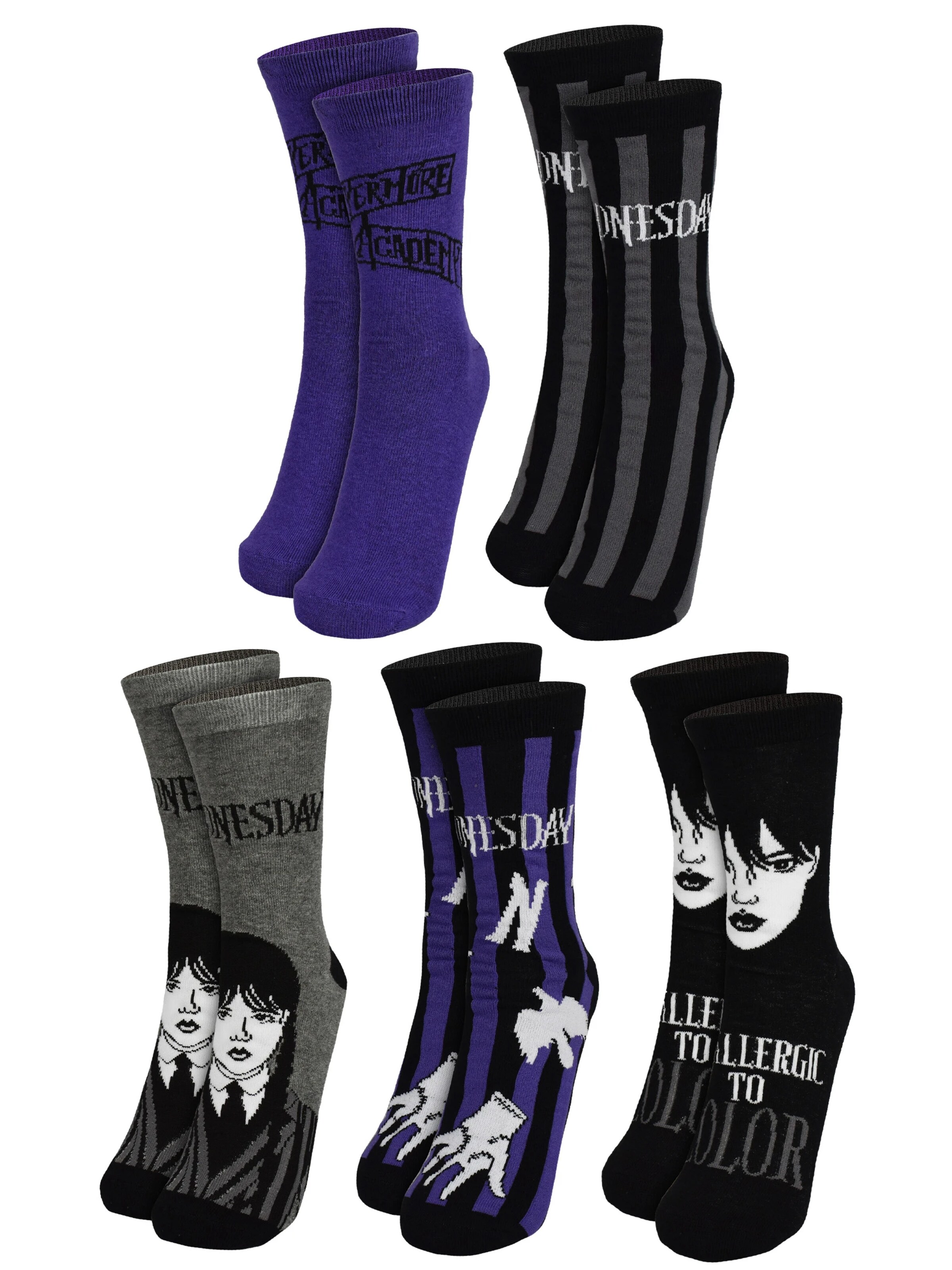 Wednesday Socken‌‌‌‌‌ in Mischfarben: Vorderseite