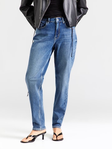 KARL LAGERFELD JEANS Tapered Jeans i blå: framsida