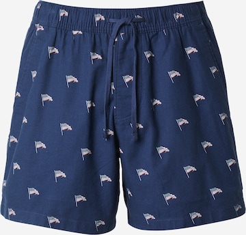 HOLLISTER regular Παντελόνι σε μπλε: μπροστά