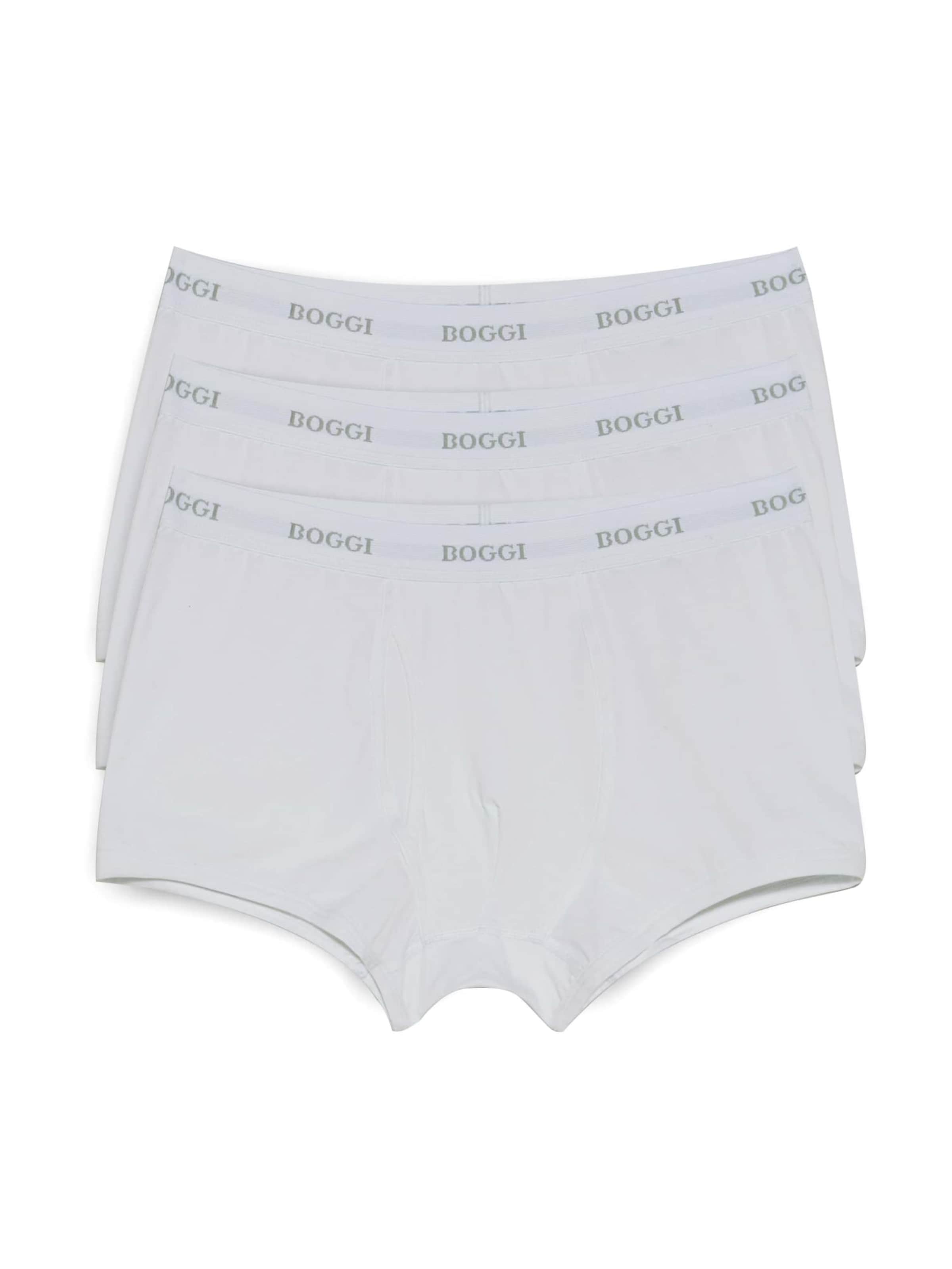 Boxers Boggi Milano en blanc : devant