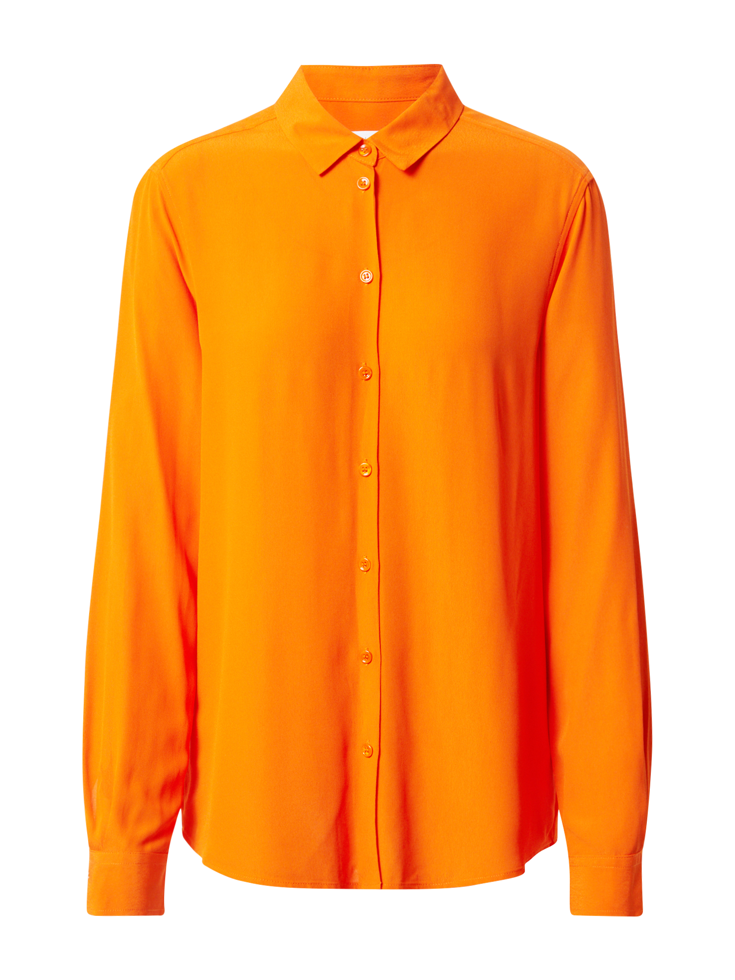Taglie comode Abbigliamento SEIDENSTICKER Camicia da donna in Arancione Scuro 