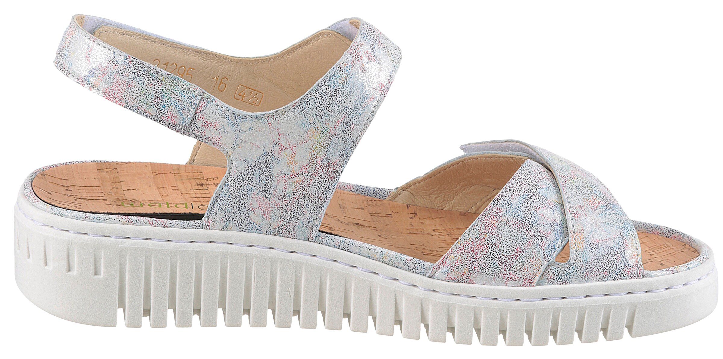 WALDLÄUFER Sandals in Silver