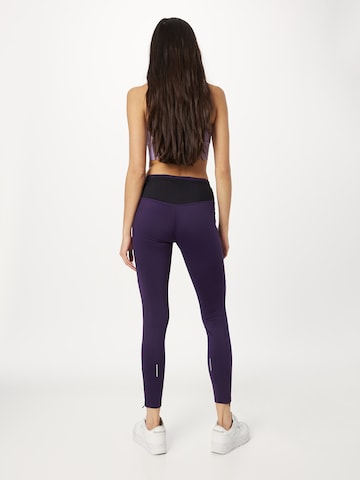 ASICS Skinny Workout Pants in Purple