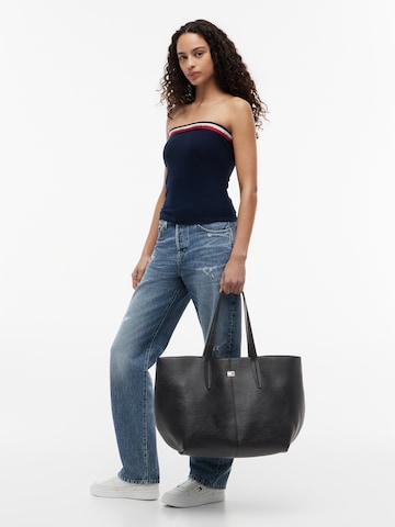 Tommy Jeans Shoulder bag 'CITY' in Black