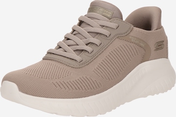 Sneaker bassa 'Bobs Squad Chaos - Current Mu' di SKECHERS in grigio: frontale