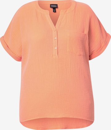 Ulla Popken Blouse in Oranje: voorkant