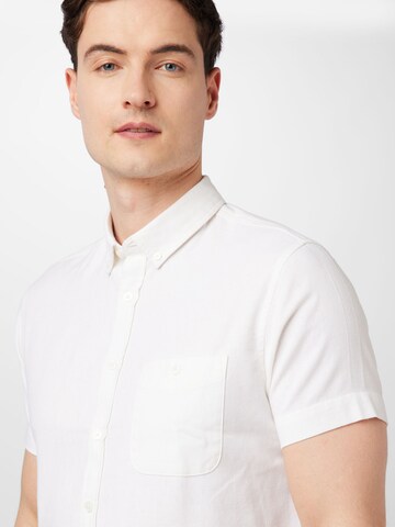 Kronstadt Regular fit Button Up Shirt 'Johan' in White