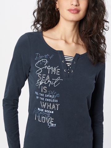 Soccx Shirt 'Into The Blue' in Blue