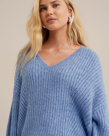 Pull-over WE Fashion en bleu