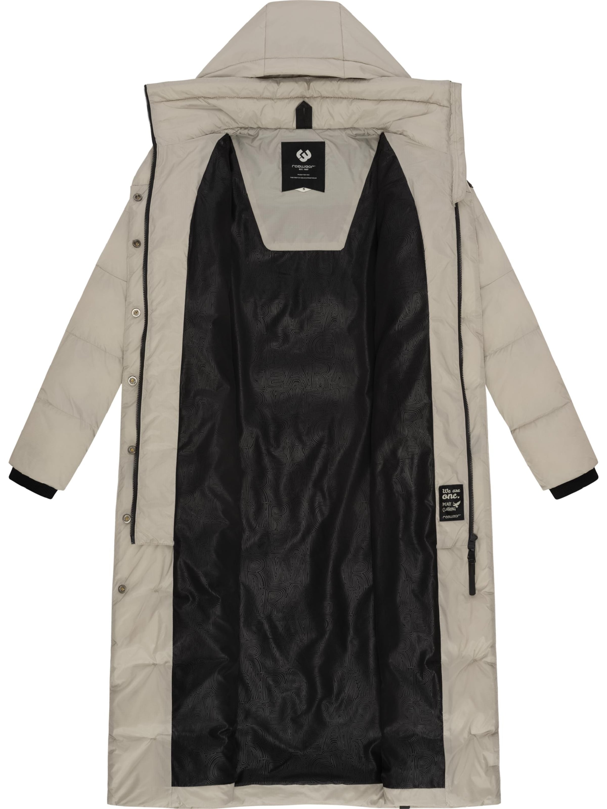 Ragwear Χειμερινό παλτό 'Niara' σε γκρι