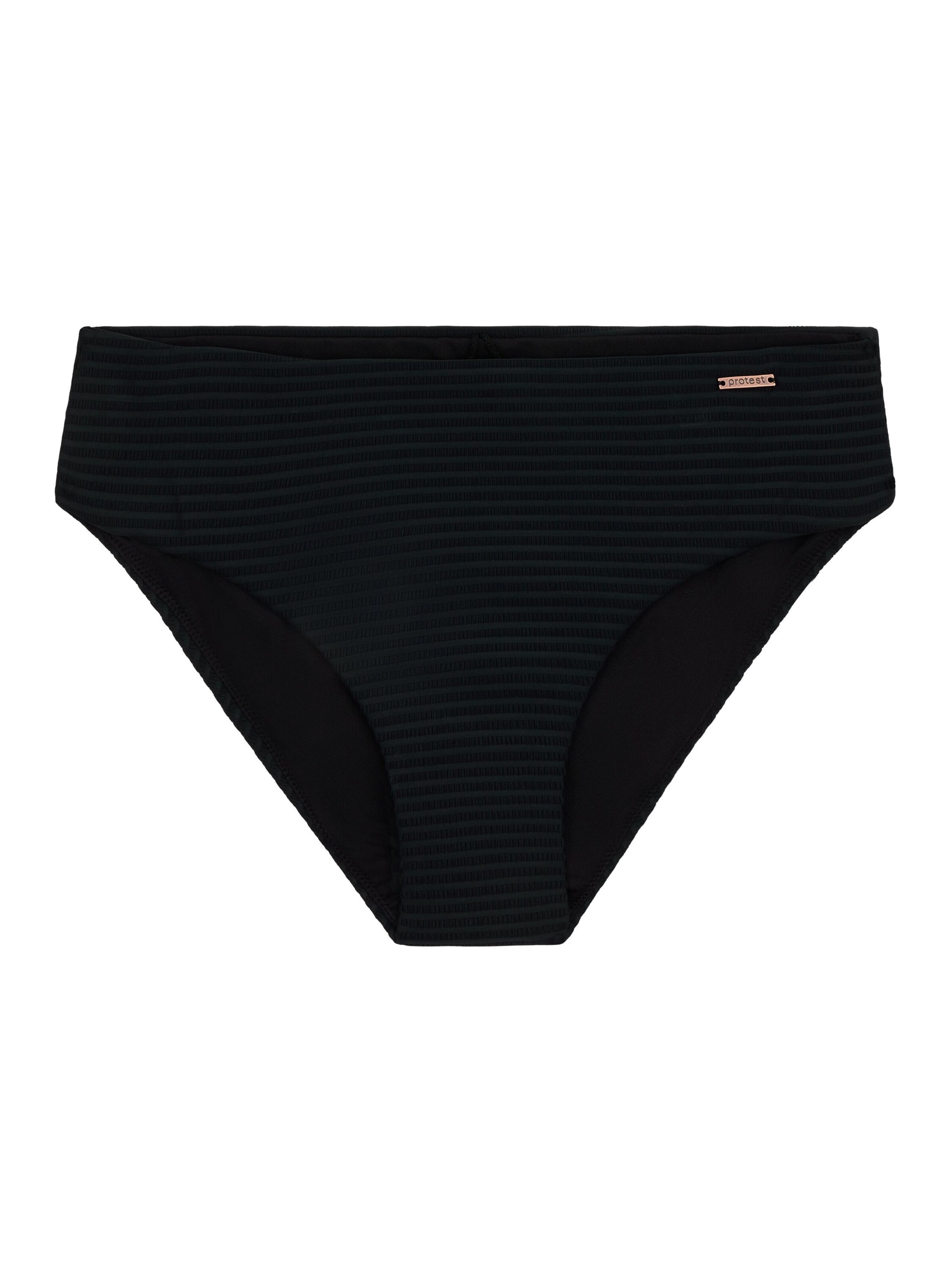 PROTEST Bikinihose 'MIXActions'‌‌‌‌ in Schwarz: Vorderseite