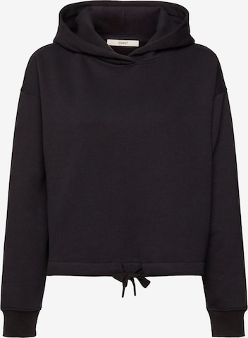 ESPRIT Sweatshirt in Black: front