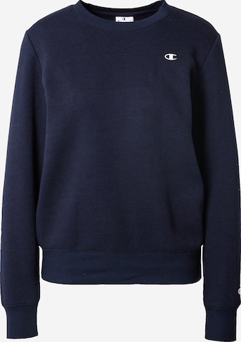 Champion Authentic Athletic Apparel Sweatshirt in Blau: predná strana