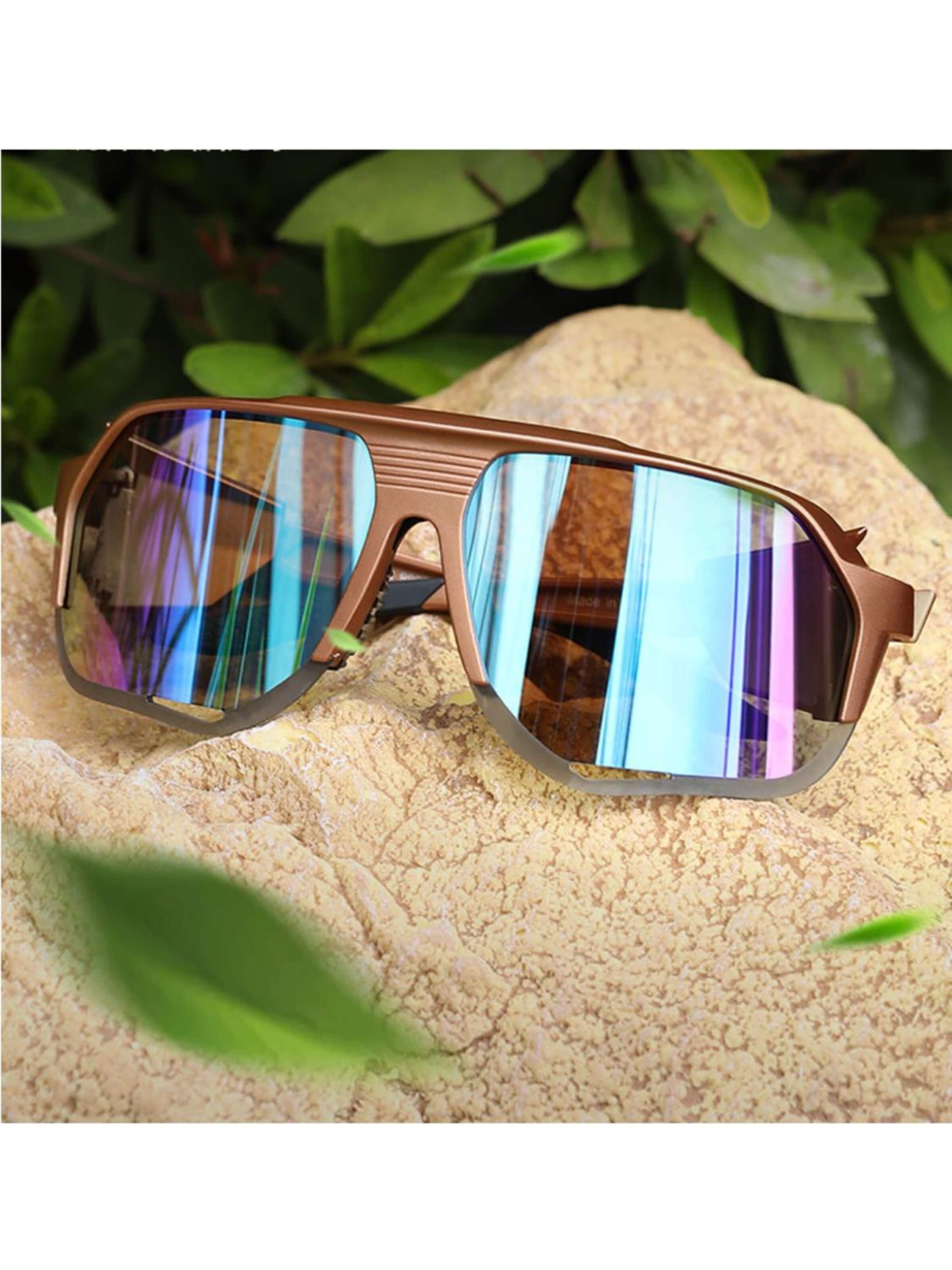 VEYREY - Gafas de sol deportivas 'Bralter' en marrón