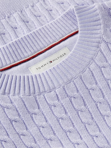 TOMMY HILFIGER Pullover in Lila