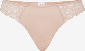 CALIDA String 'Natural Comfort Lace' in Roze: voorkant