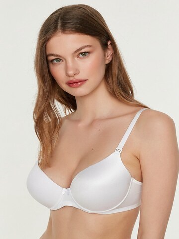C&City Push-up BH in Weiß