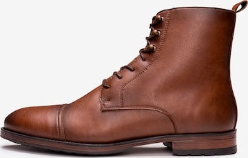 nae Vegan Shoes Nauhabootsit 'Lore' värissä ruskea: etupuoli