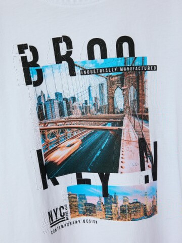 T-Shirt 'NKMVOTO' NAME IT en blanc