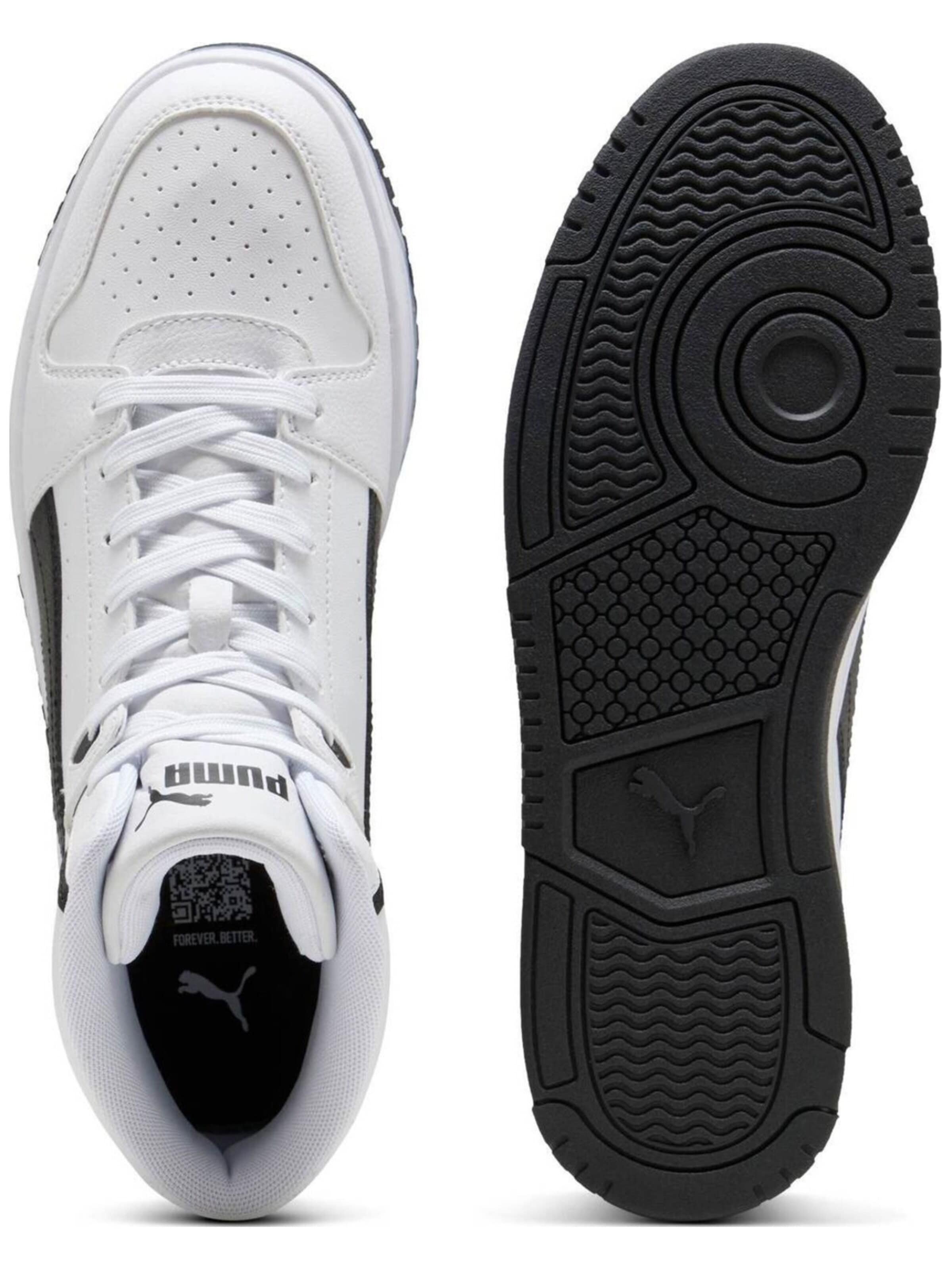 PUMA - Calzado deportivo 'Puma Rebound Slam Mid' en blanco