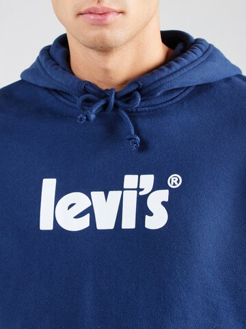 Coupe regular Sweat-shirt 'Relaxed Graphic Hoodie' LEVI'S ® en bleu