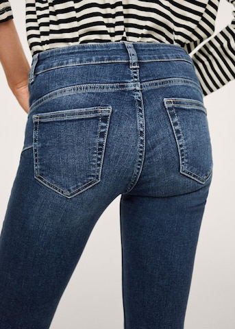 Skinny Jean 'Pushup' MANGO en bleu