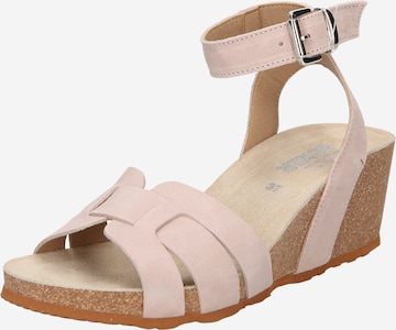 BULLBOXER Sandalen met riem in Roze: voorkant