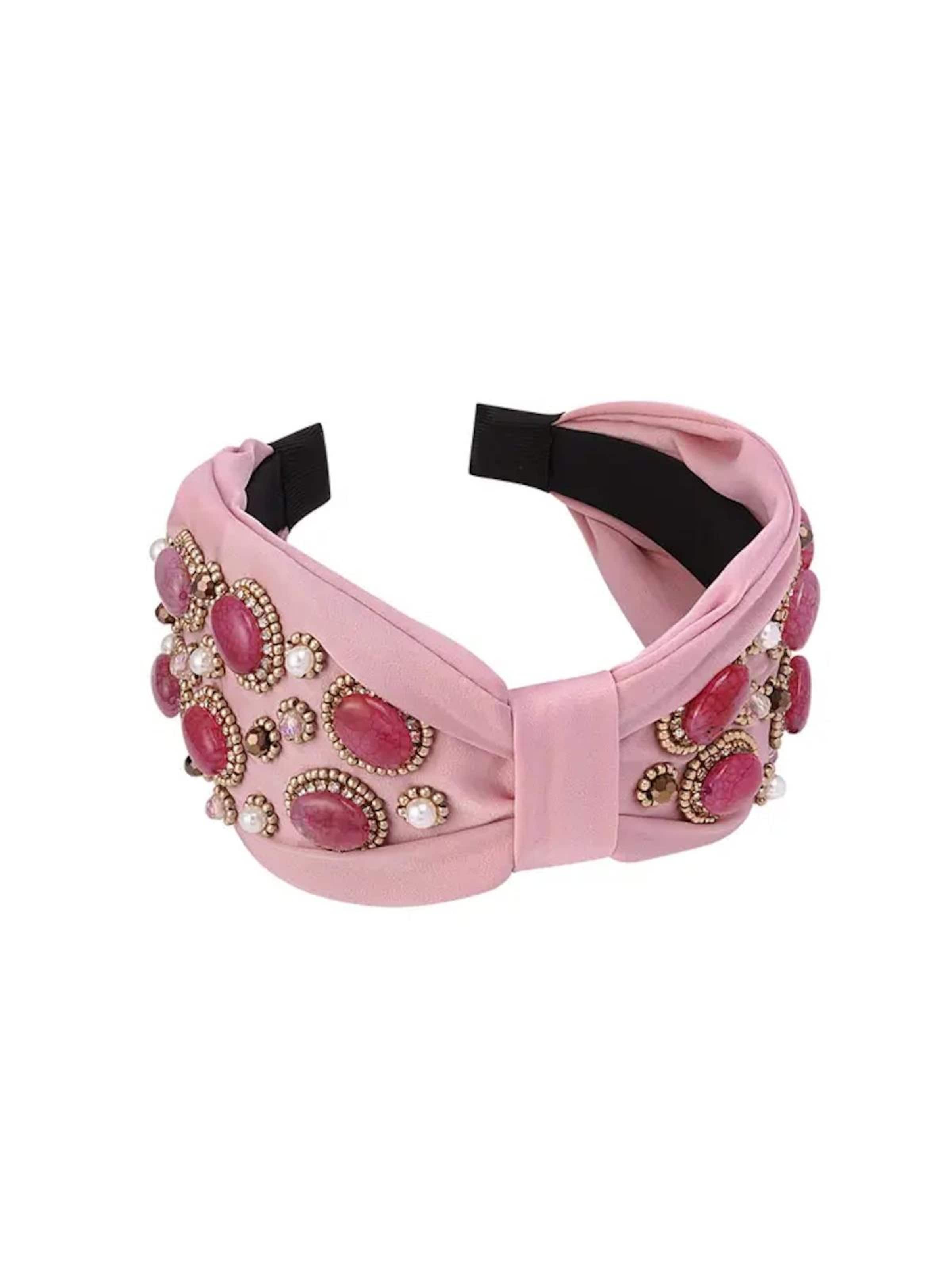 Cala Rose Haarschmuck 'Talia'‌‌‌‌‌‌‌‌‌ in Pink: Vorderseite