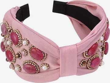 Cala Rose Haarschmuck 'Talia' in Pink: Vorderseite