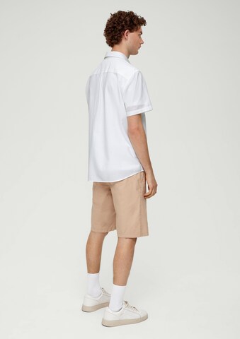 s.Oliver - Regular Fit Camisa em branco