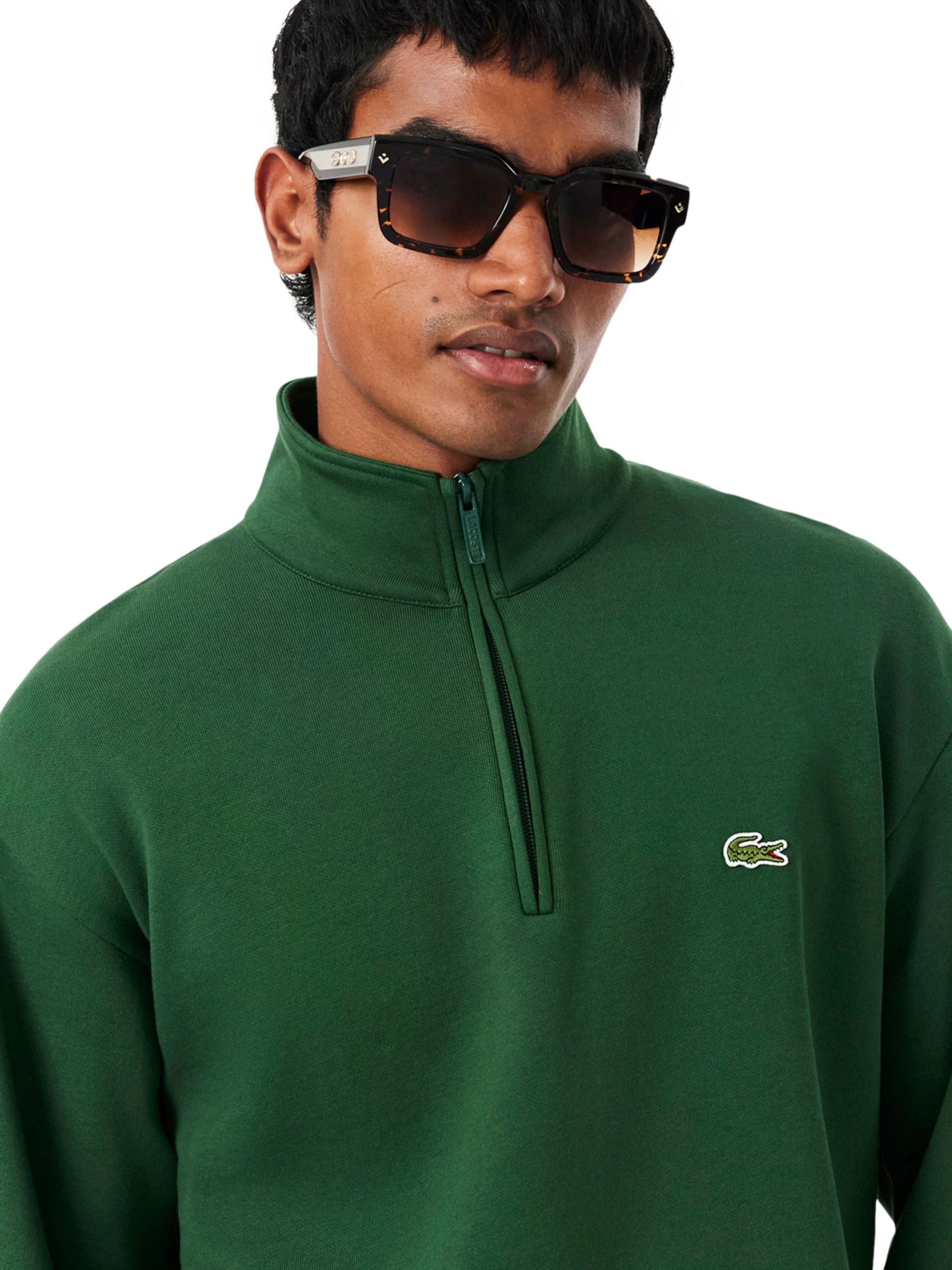 LACOSTE Sweatshirt in Green