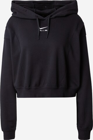 Nike Sportswear Sweatshirt in Black: front