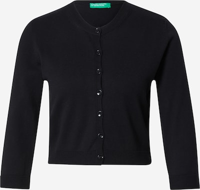 UNITED COLORS OF BENETTON Cardigan en noir, Vue avec produit