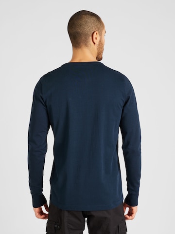 KnowledgeCotton Apparel Shirt in Blauw