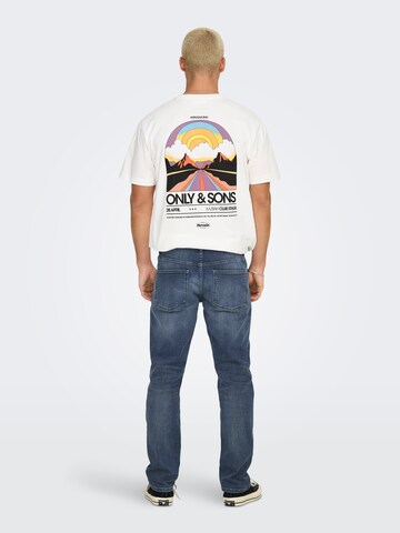 Only & Sons regular Τζιν 'WEFT' σε μπλε