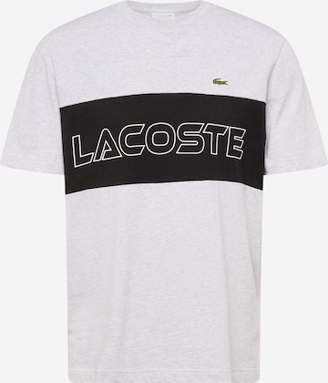 Maglietta di LACOSTE in grigio: frontale