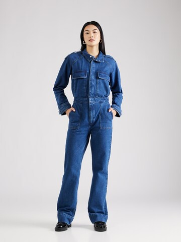 FRAME - Jumpsuit 'CINCH' en azul: frente