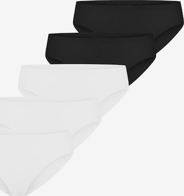 SCHIESSER Panty 'Invisible Light' in Schwarz: Vorderseite