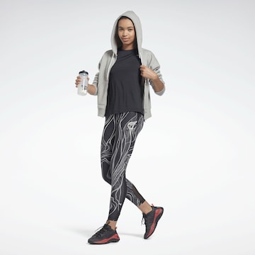 Reebok Skinny Sportbroek in Zwart