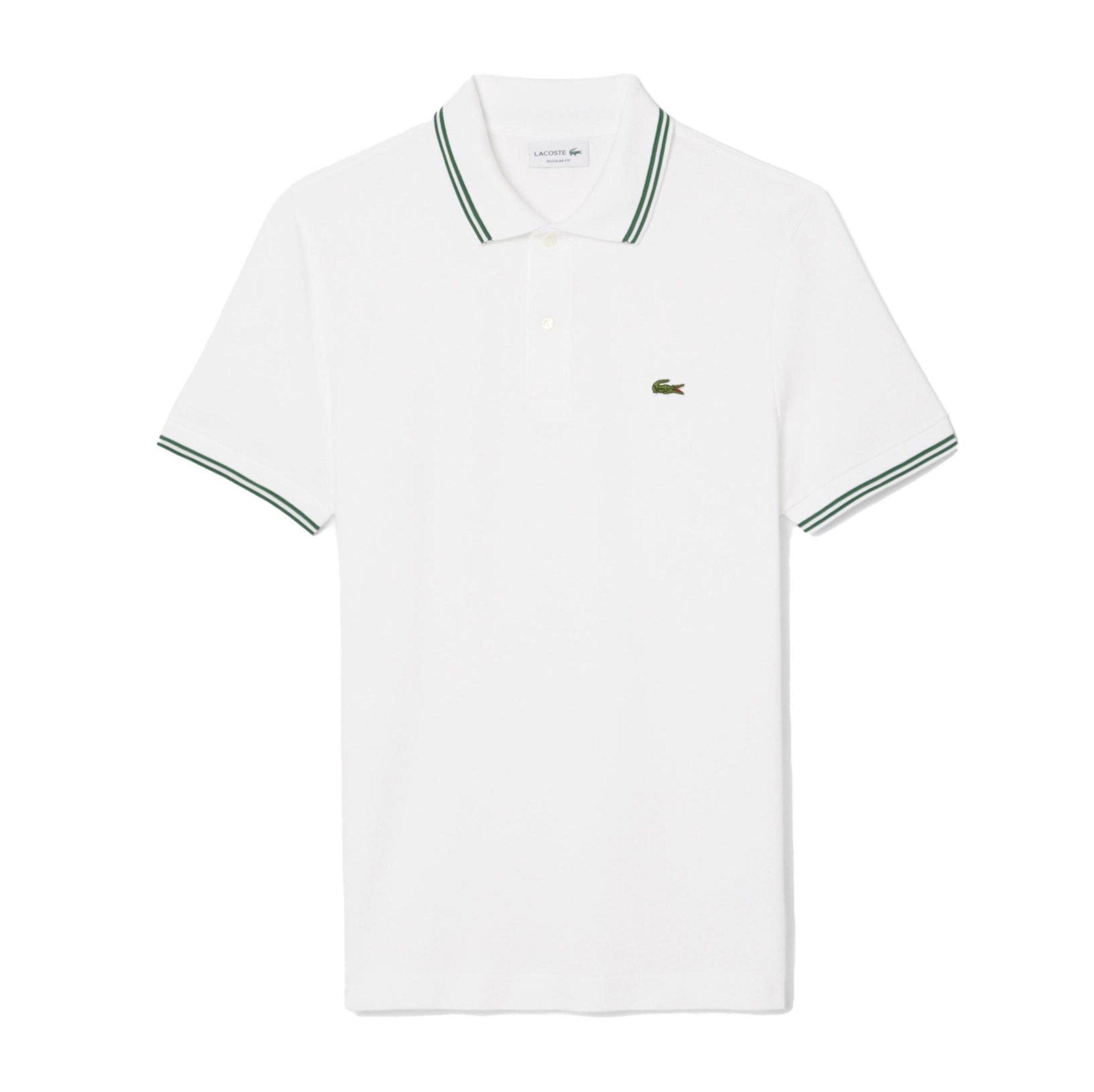 LACOSTE Shirt in White: front