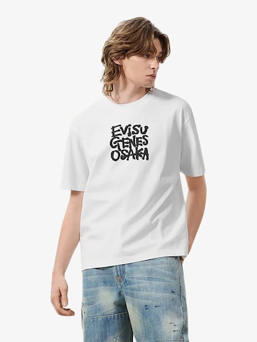 Evisu Shirt in White: front