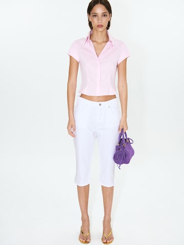 MANGO Bluse 'GIGI' in Pink