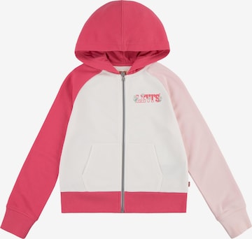 LEVI'S ® Sweatjacke in Pink: predná strana