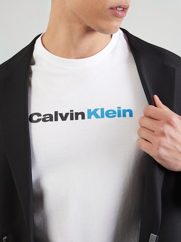Calvin Klein Jeans Футболка 'WHOLESALE' в Белый