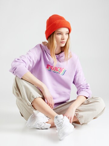 ROXY Sweatshirt 'THATS RAD' in Lila