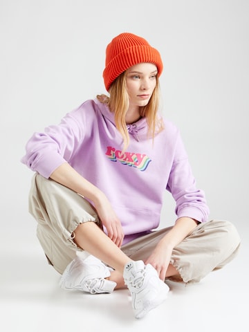 ROXY Sweatshirt 'THATS RAD' in Purple
