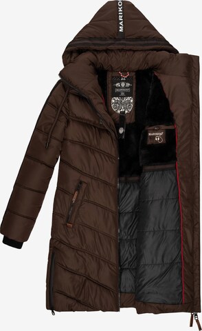 MARIKOO Winter coat 'Armasa' in Brown