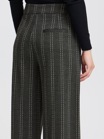 ICHI - Pierna ancha Pantalón 'IH RUTI' en gris