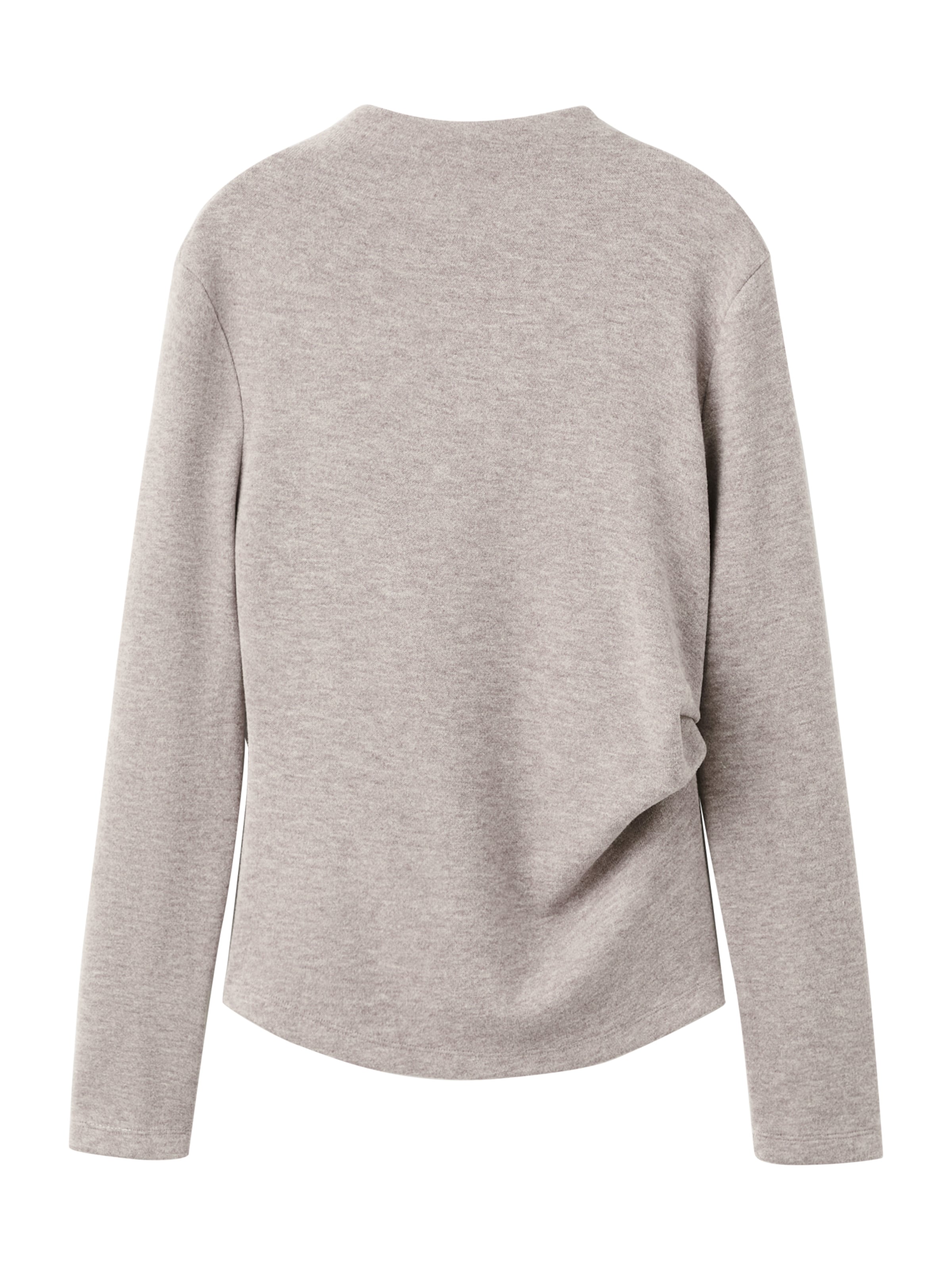 Pulover 'CANELA' de la MANGO pe maro: față