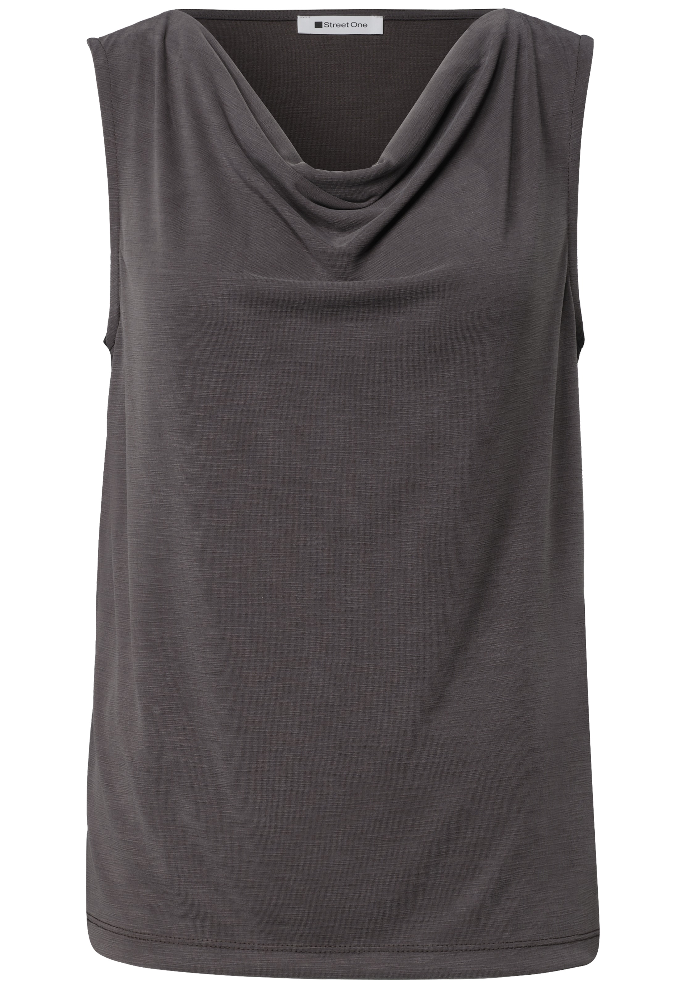 STREET ONE Top in Braun: Vorderseite